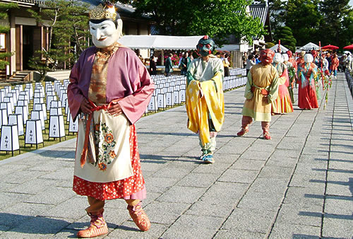 玄奘三蔵会大祭 伎楽隊行列